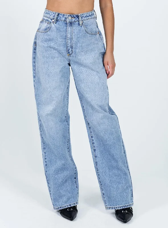 Quality Driven Apparel Abrand Carrie Jean Candy Blue