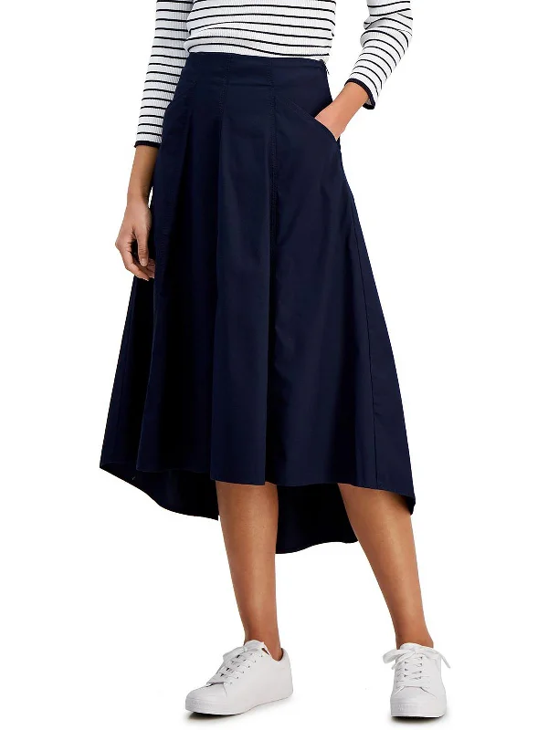 You'Ll Love Us Because Womens Stretch Midi Midi Skirt