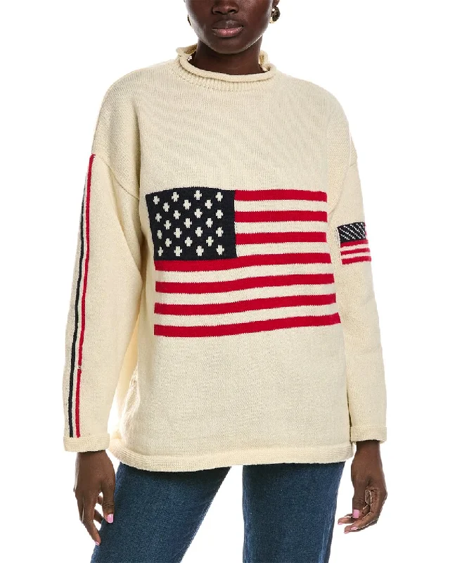 Attire Sale Lyra & Co Flag Sweater