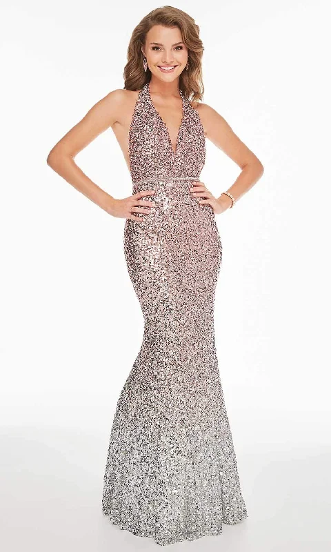 Stylish Savings Tiffany Exclusive - 46239SC Sleeveless Ombre Sequin Dress