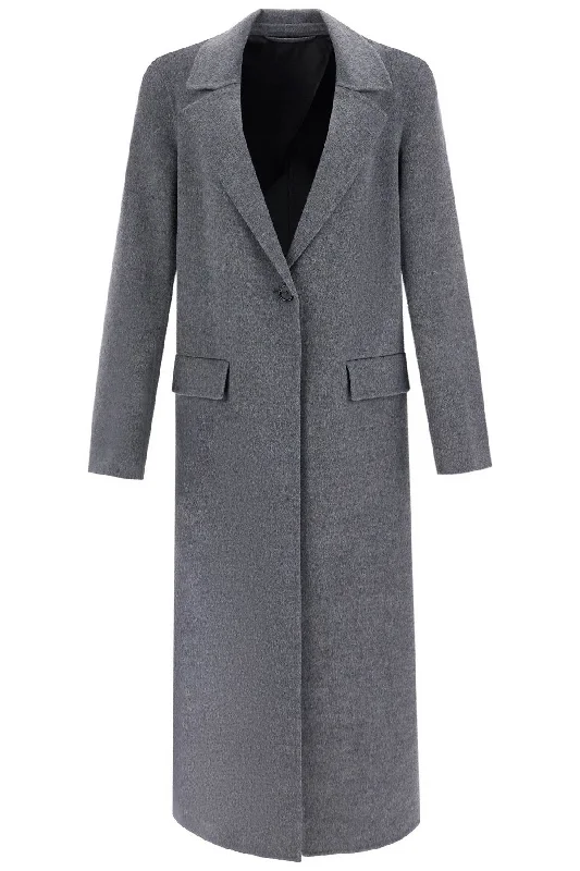 Quick Grab Deals Toteme Women's Long Oversized Coat In Melange  Wool