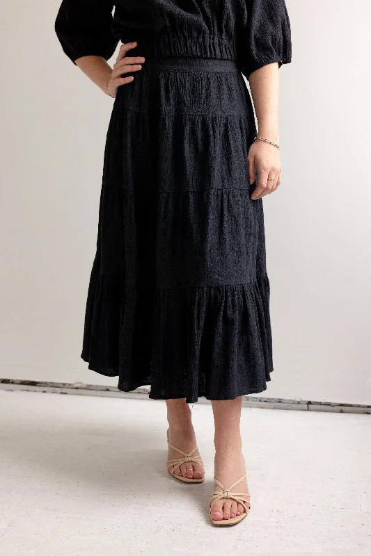 Seasonal Fashion St. Tropez Skirt- Black