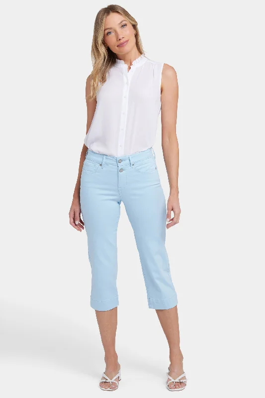 Hot Brand Discounts Marilyn Straight Crop Jeans - Aquatic