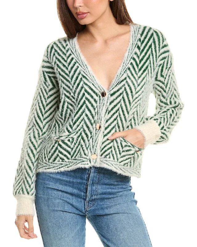 Additional Time-Limited Offers Stella + Lorenzo Fuzzy Eyelash Cardigan