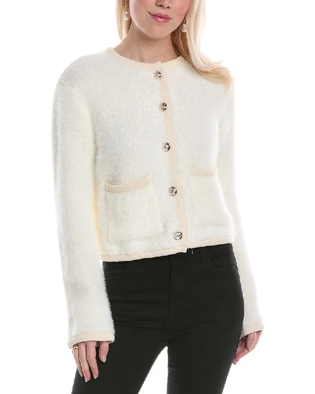 Seasonal Sale ANNA KAY Ebony Cashmere-Blend Cardigan