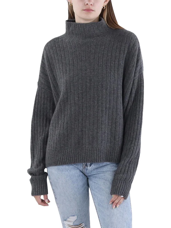 Gorgeous Glamour Collection Womens Cashmere Long Sleeves Pullover Sweater