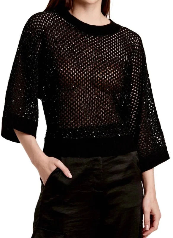 The Latest Trends Rosalia Sweater In Black