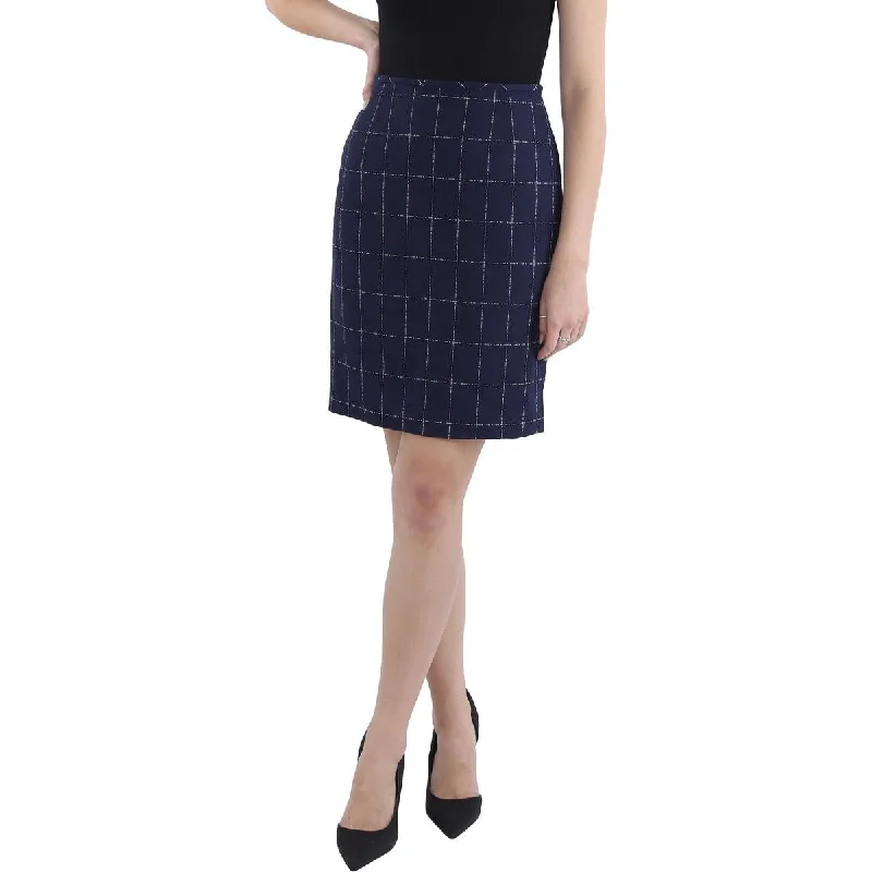 Embrace New Fashion Womens Boucle Printed Pencil Skirt