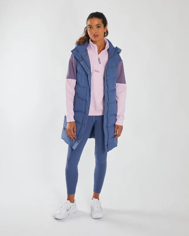 Fashion Deal Bena Gilet Warm Blue