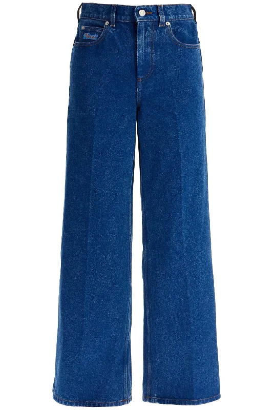 Wardrobe Refresh Marni Women's Wide Fla Leg Jeans With A