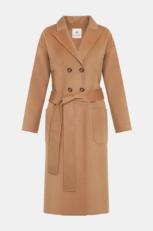 Mega Sales Dylan Coat in Camel Cashmere Blend