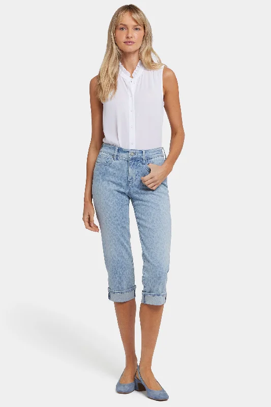 Holiday Attire Sale Marilyn Straight Crop Jeans - Alpine Spirit