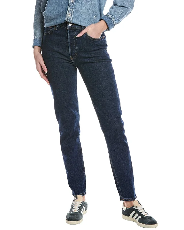 Imeless Style RE/DONE Dark Rinse High-Rise Skinny Jean