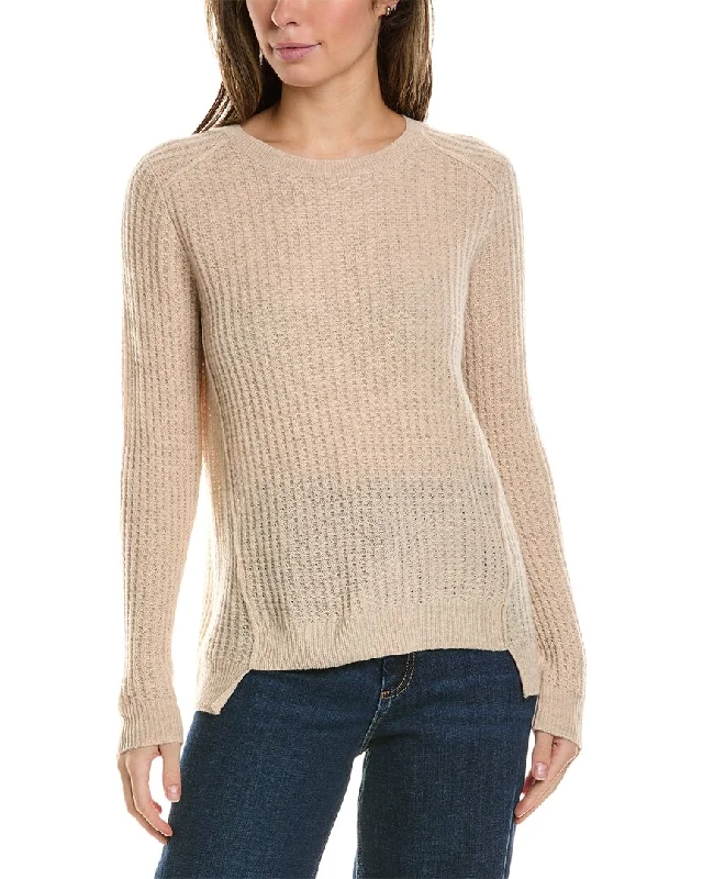 Weekend Exclusive Alashan Cashmere Cuddled Up Thermal Cashmere Sweater