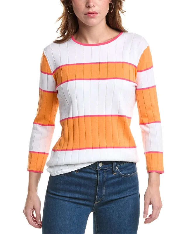 Hot Picks Edinburgh Knitwear Block Stripe Sweater