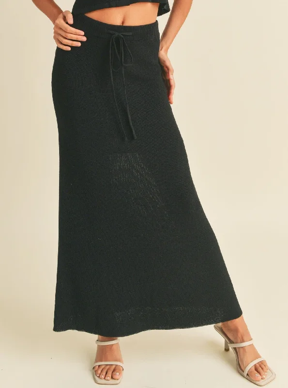 Budget Saver Midnight Maxi Skirt