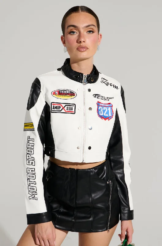 Versatile Wardrobe Essentials REV IT UP RACING MOTO JACKET