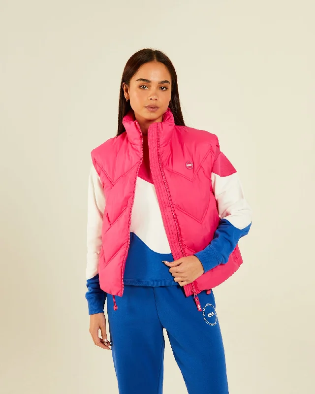 Fashion Sale Bo Gilet Pink Yarrow