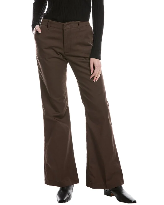 Fashion Essentials RE/DONE Mid-Rise Flared Trouser Chocolate Jean