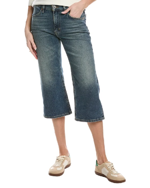 Fashion Essentials RE/DONE Distress Super Crop Flare Jean