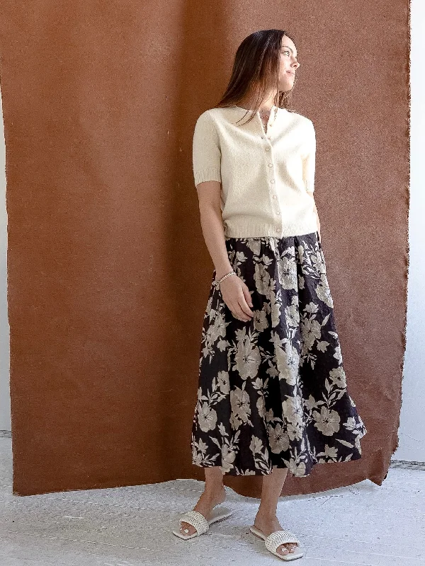 Buy More, Save More Lila Floral Midi Skirt